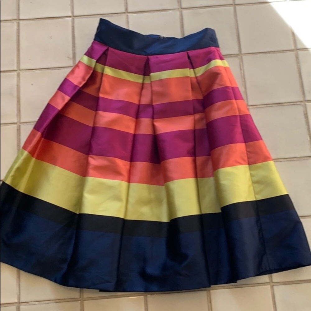 Moulinette Soeurs Striped Pleated skirt 12